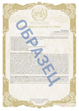 Образец Приложение к СТО 01.064.00220722.2-2020 Тарко-сале Сертификат СТО 01.064.00220722.2-2020 